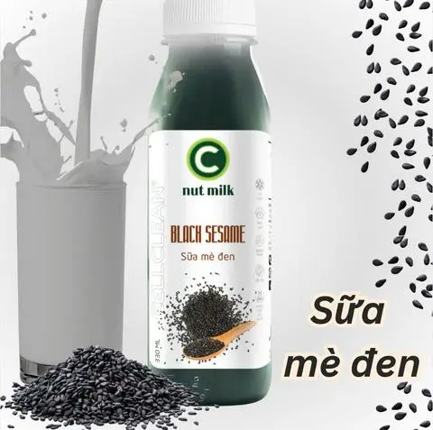 Hình ảnh Sữa mè đen