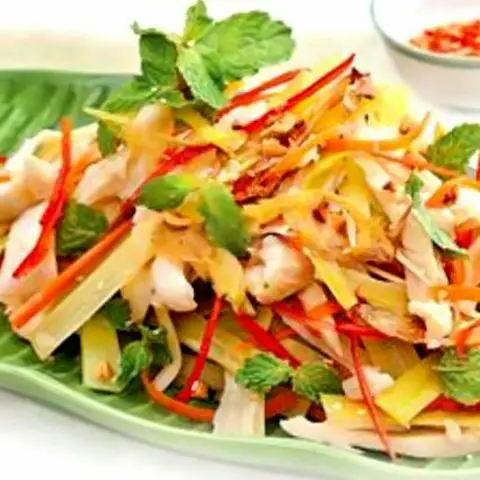 Hình ảnh GỎI CỦ HỦ DỪA