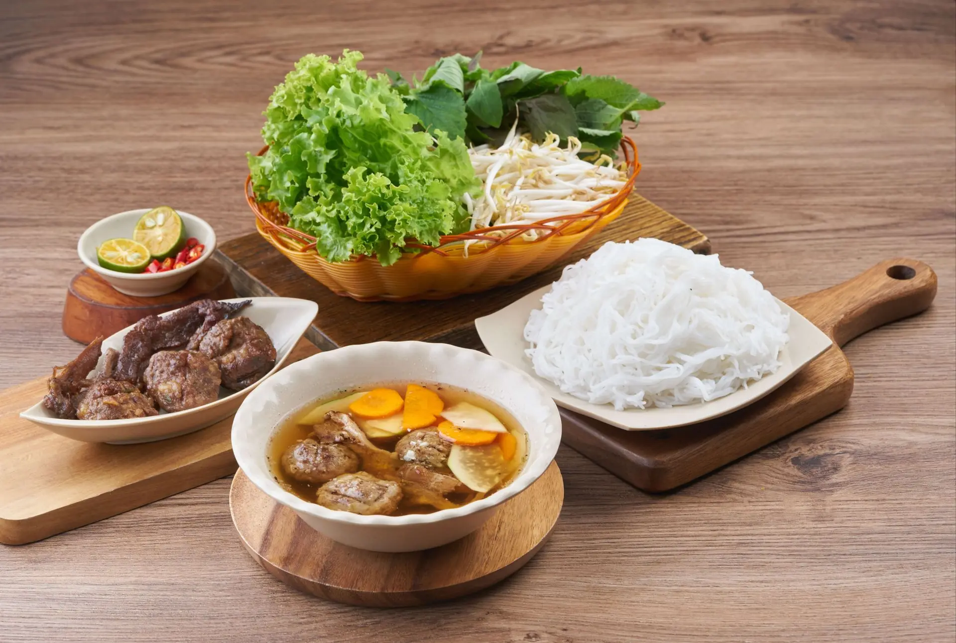 Hình ảnh Bún Chả Hà Nội đặc biệt - nhiều thịt