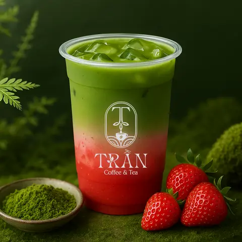 Hình ảnh Matcha Latte Dâu