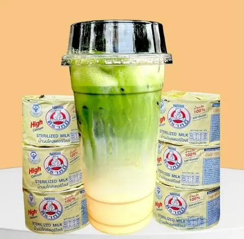 Hình ảnh Matcha Latte Sữa gấu size L