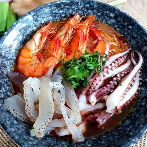 Hình ảnh Bún thái hải sản sứa