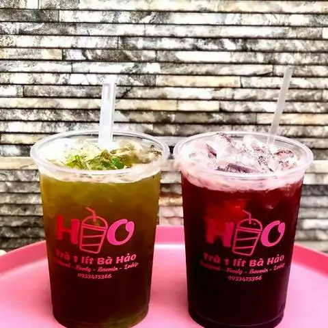 Hình ảnh Hồng trà táo ly 1 lít