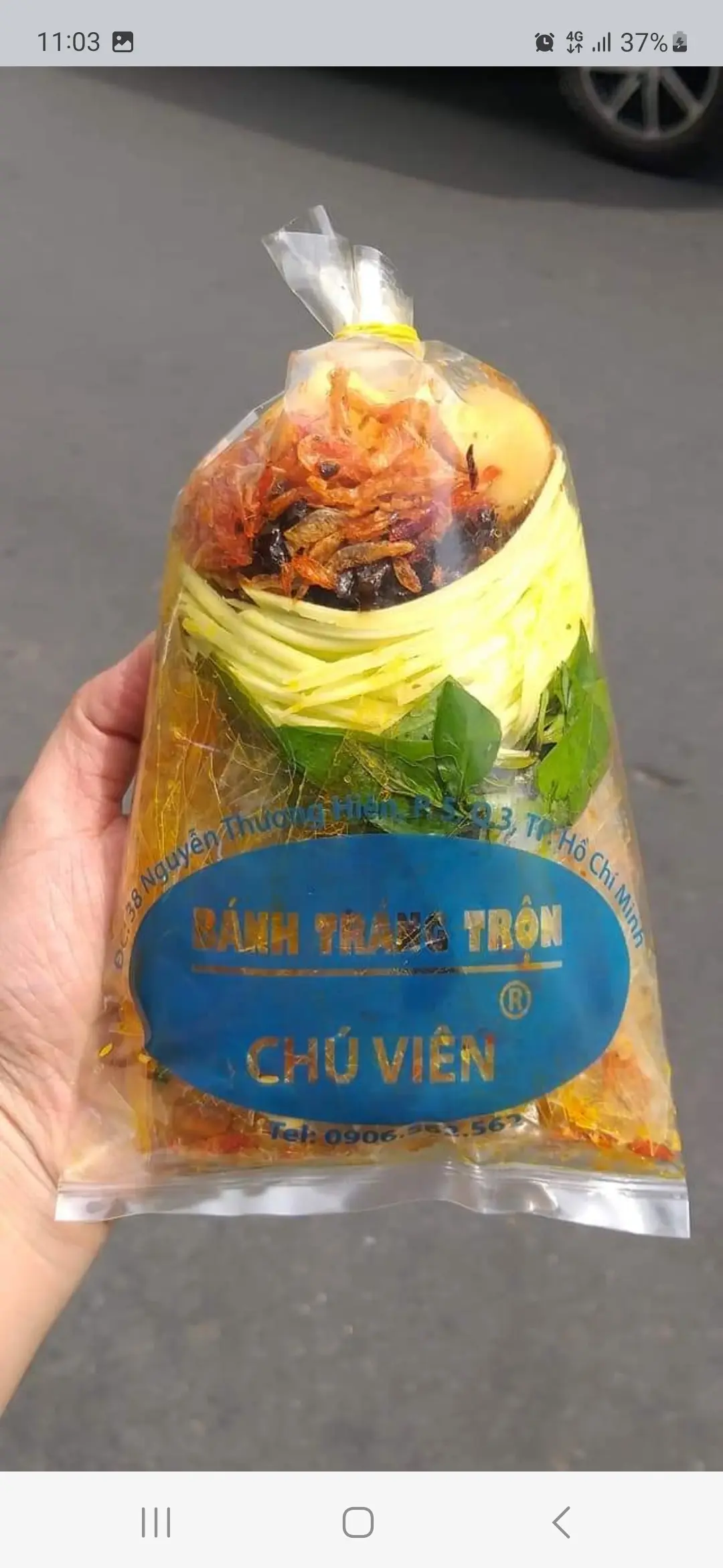 Hình ảnh Bánh tráng trộn (lớn)