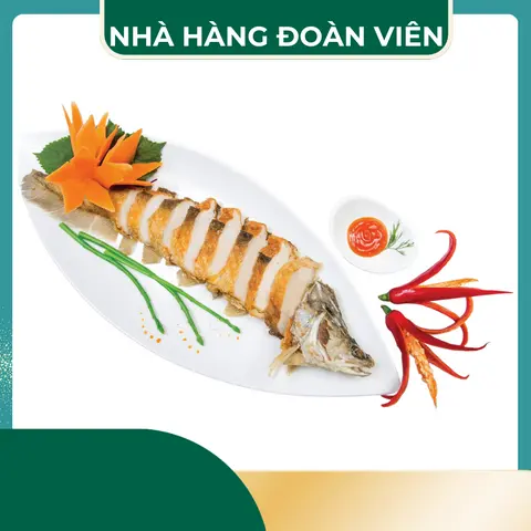 Hình ảnh Cá thác lác quay giòn