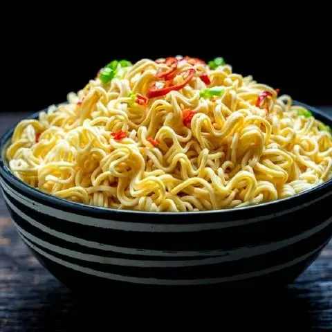 Hình ảnh Mì Trụng Khô Thơm Ngon 