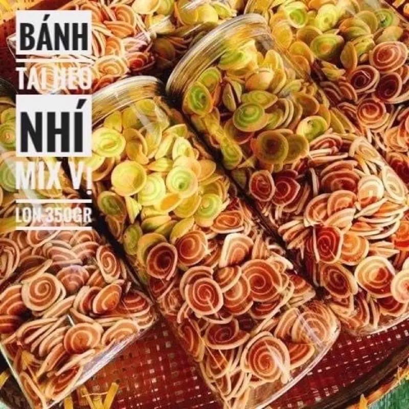 Hình ảnh 1Hủ Bánh Tai Heo Nhí Mix 2 Vị