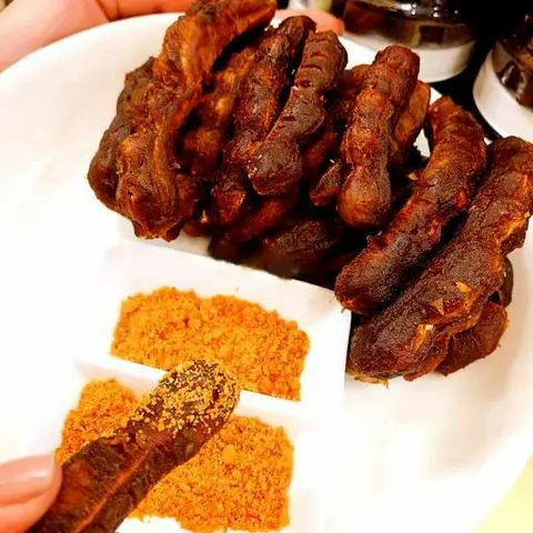 Hình ảnh Me Lào muối tôm 500gr