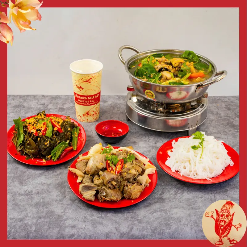 Hình ảnh Lẩu gà lá giang | Nhỏ