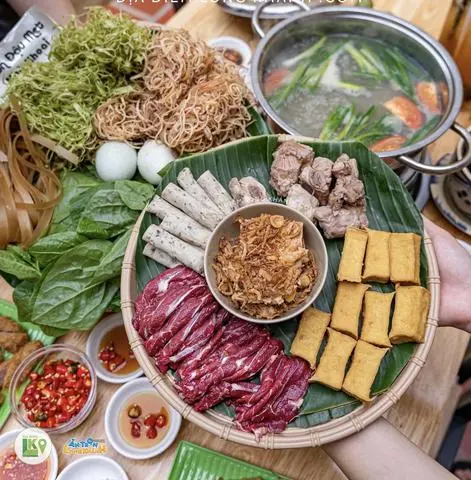Hình ảnh Lẩu Riêu Cua Bắp Bò Sườn Sụn