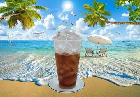 Hình ảnh Trà đen vị chanh mật ong - ly cao