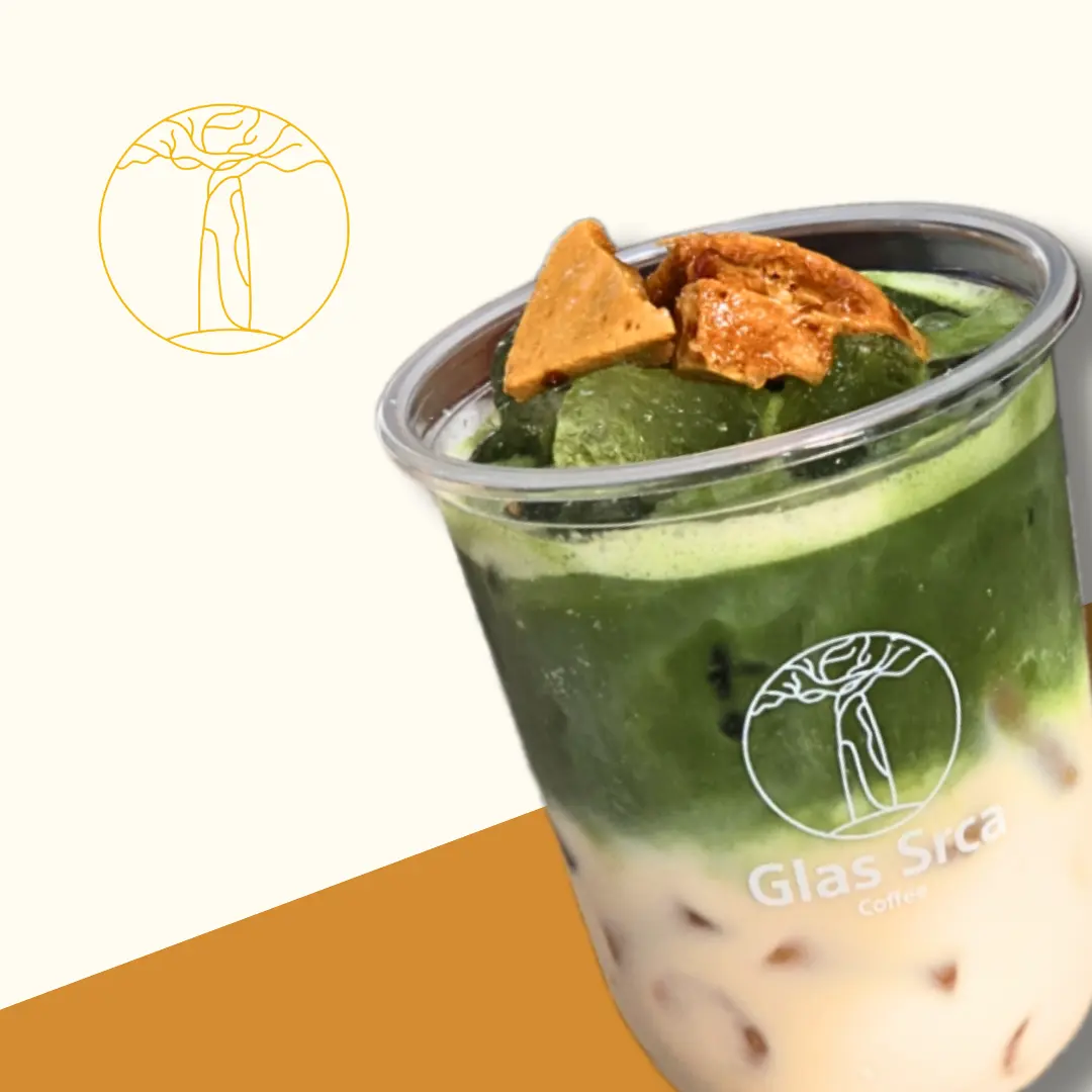 Hình ảnh Matcha caramel - size M