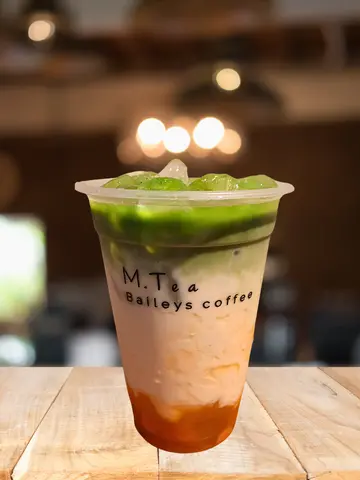 Hình ảnh Matcha latte trái cây