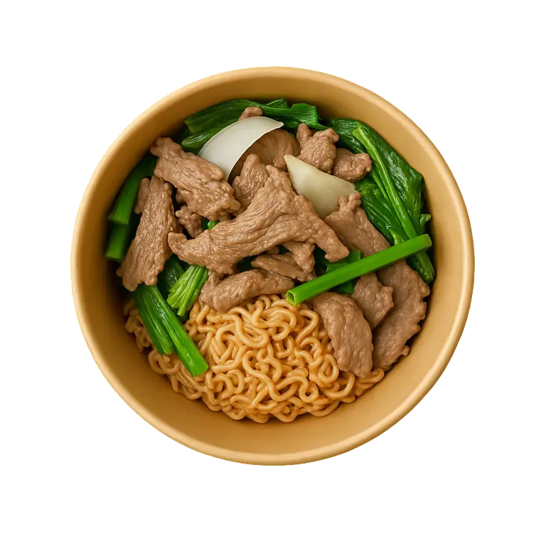 Hình ảnh Mì trộn Indomie bò xào