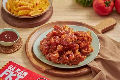 Hình ảnh Gà  Viên Sốt Chua Ngọt