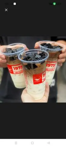 Hình ảnh Sữa tươi sương sáo đường đen 