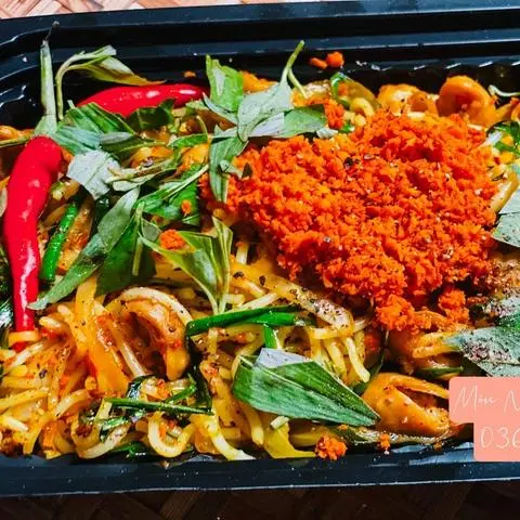 Hình ảnh Bún Lòng Xào Nghệ