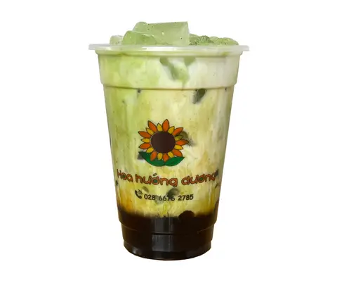 Hình ảnh Sữa tươi matcha trân châu đường đen