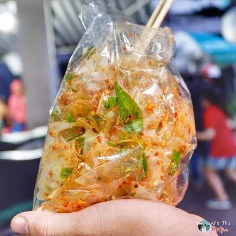 Hình ảnh Bánh tráng tỏi ớt - lớn