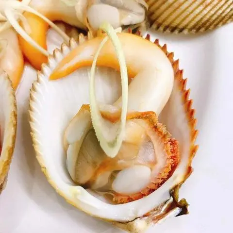 Hình ảnh sò dương bi hấp sả 