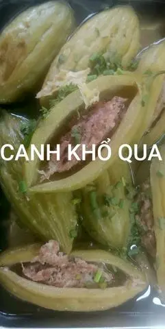 Hình ảnh Cơm canh khổ qua