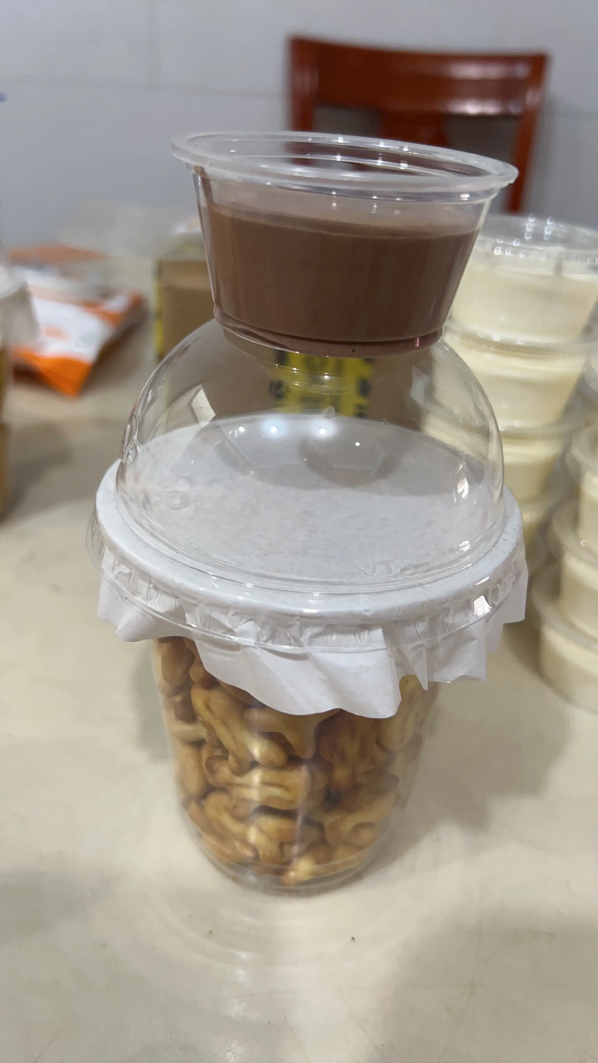 Hình ảnh bánh cá sốt socola