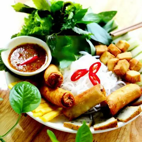 Hình ảnh Bún đậu mắm nêm chay