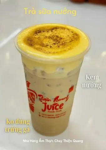 Hình ảnh ROASTED MILK TEA Trà Sữa Kem Nướng