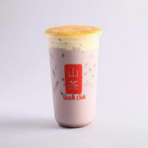 Hình ảnh Trà Sữa Khoai Môn Kem Trứng Nướng