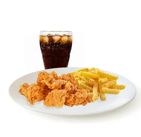 Hình ảnh combo Gà viên lắc bơ tỏi 