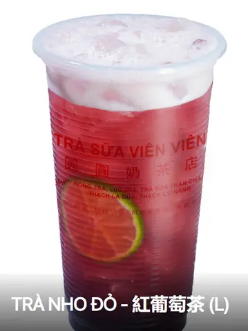 Hình ảnh Trà nho đỏ - 紅葡萄茶 (L)