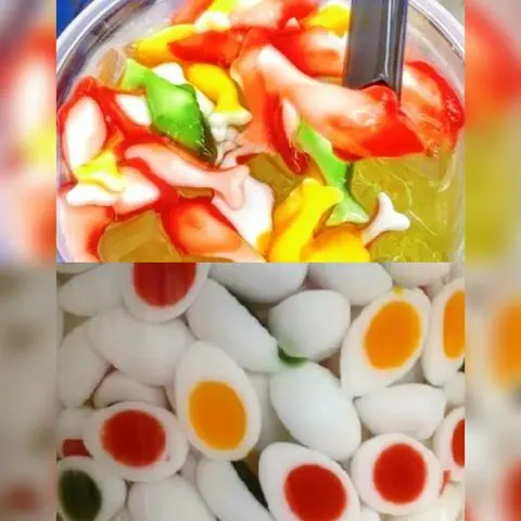 Hình ảnh Thạch Cá, Trứng 4 Màu