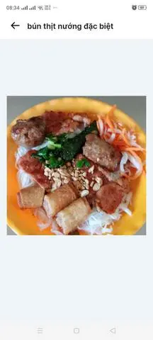 Hình ảnh Bún thịt nướng đặc biệt