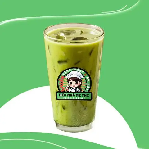 Hình ảnh Trà sữa thái xanh không trân châu