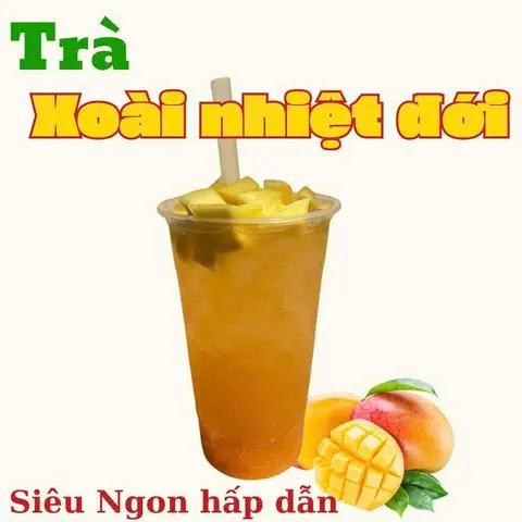 Hình ảnh Trà Xoài Nhiệt Đới