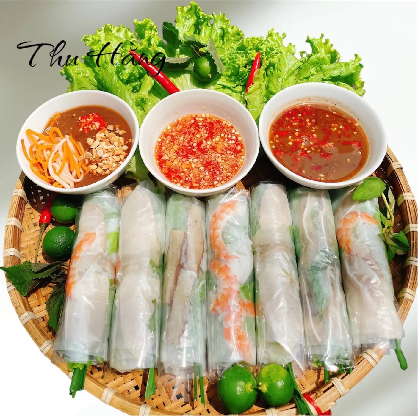 Hình ảnh Gỏi Cuốn Tôm Tai Heo Không Rau