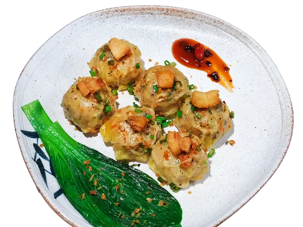 Hình ảnh Hoành thánh khô sốt tương -酱油干馄饨