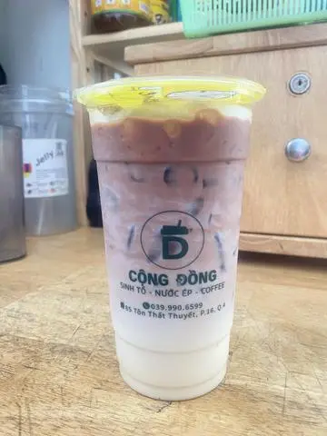 Hình ảnh Cacao Latte ly khổng lồ