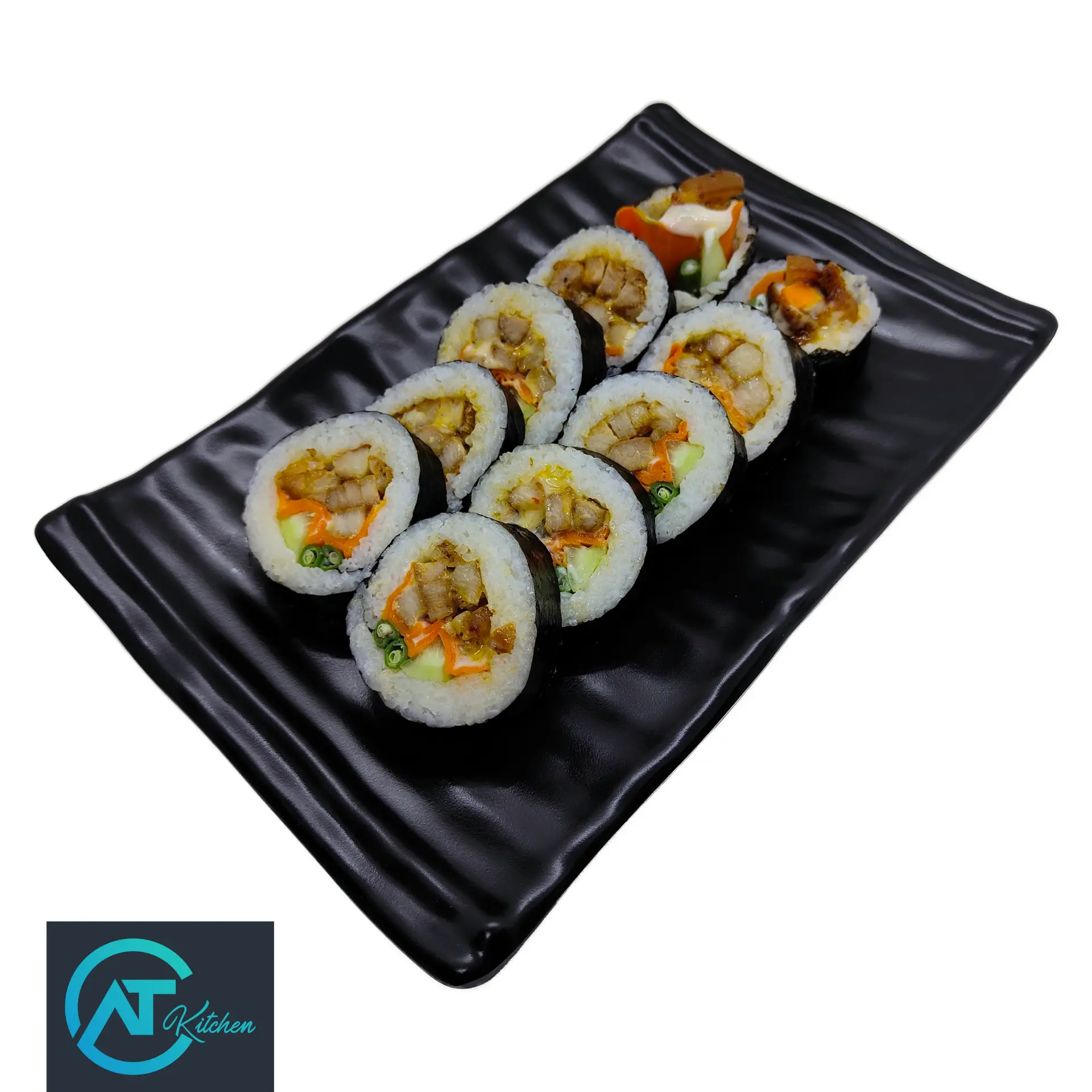 Hình ảnh Kimbap ba chỉ nướng