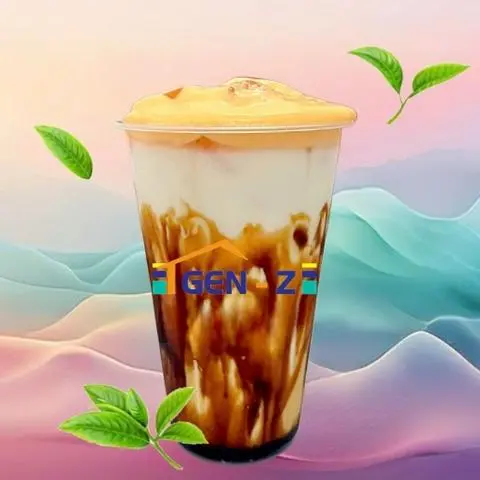 Hình ảnh Sữa tươi trân châu đường đen