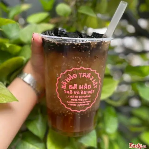 Hình ảnh Hồng trà Sương sáo Hạt chia ly 1 lít