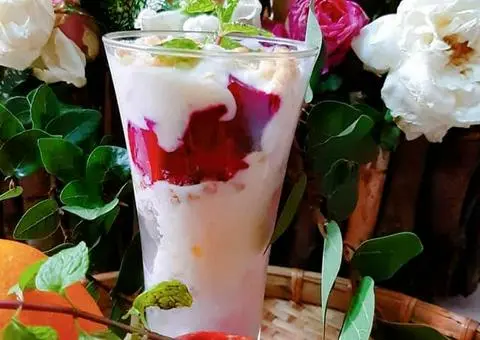 Hình ảnh Yaour Dầm Trái Cây Tươi