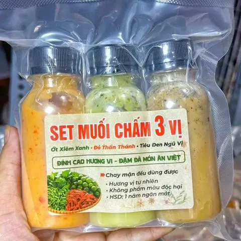 Hình ảnh Set Muối Chấm 3 Vị 