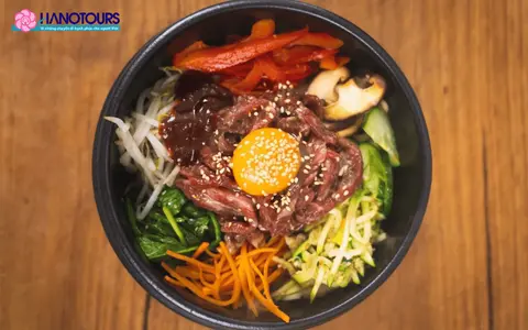 Hình ảnh Cơm trộn bò