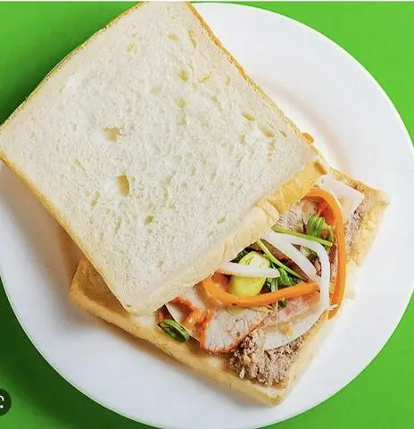 Hình ảnh Sandwich Thịt Chả