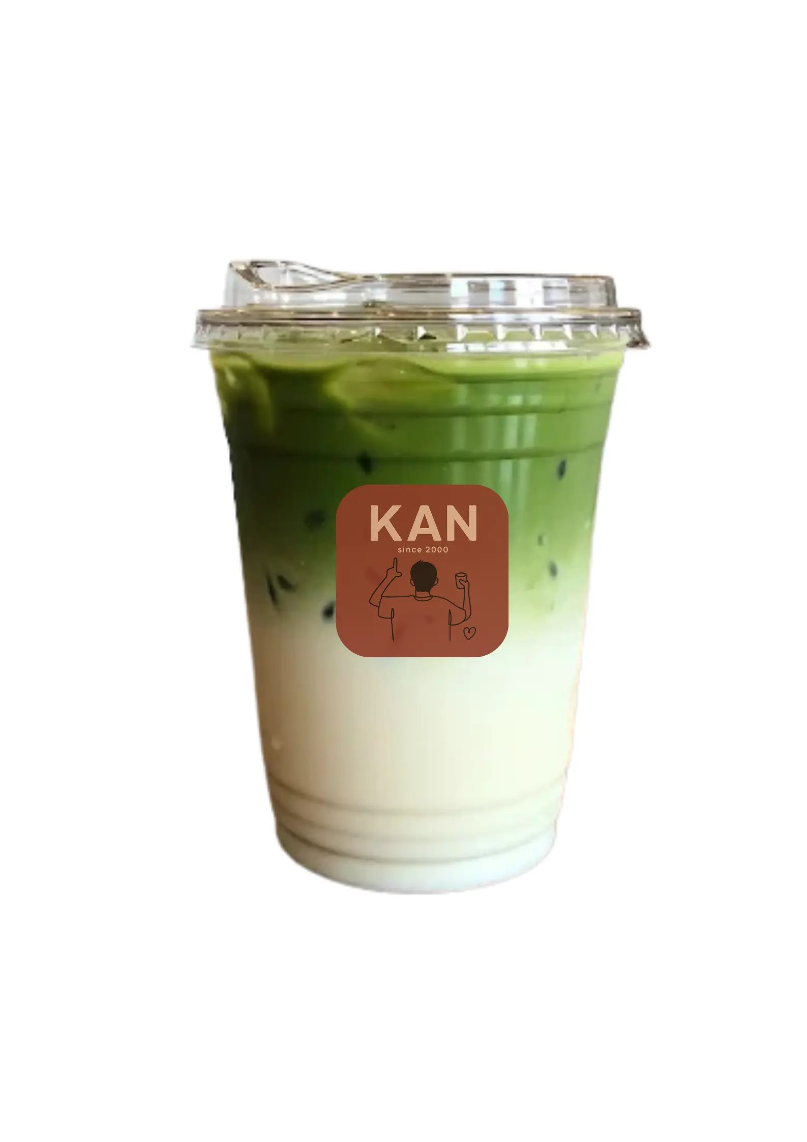 Hình ảnh Matcha latte Đài Loan - sữa tươi Meiji