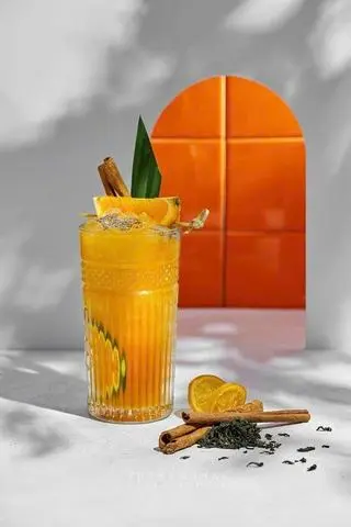 Hình ảnh Trà đào cam sả