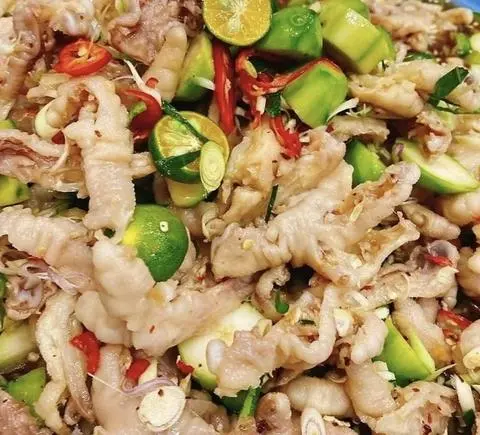 Hình ảnh Chân gà sả tắc 