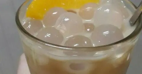 Hình ảnh Trà sữa trân châu trắng