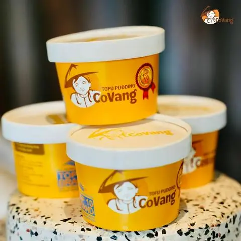 Hình ảnh tàu hũ tươi CoVang set 5 hủ